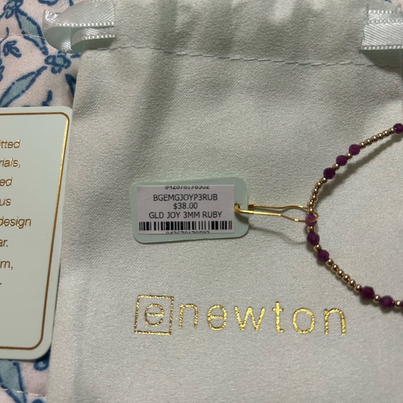 Enewton Ruby and Gold Bead Bracelet - Picture 3 of 4